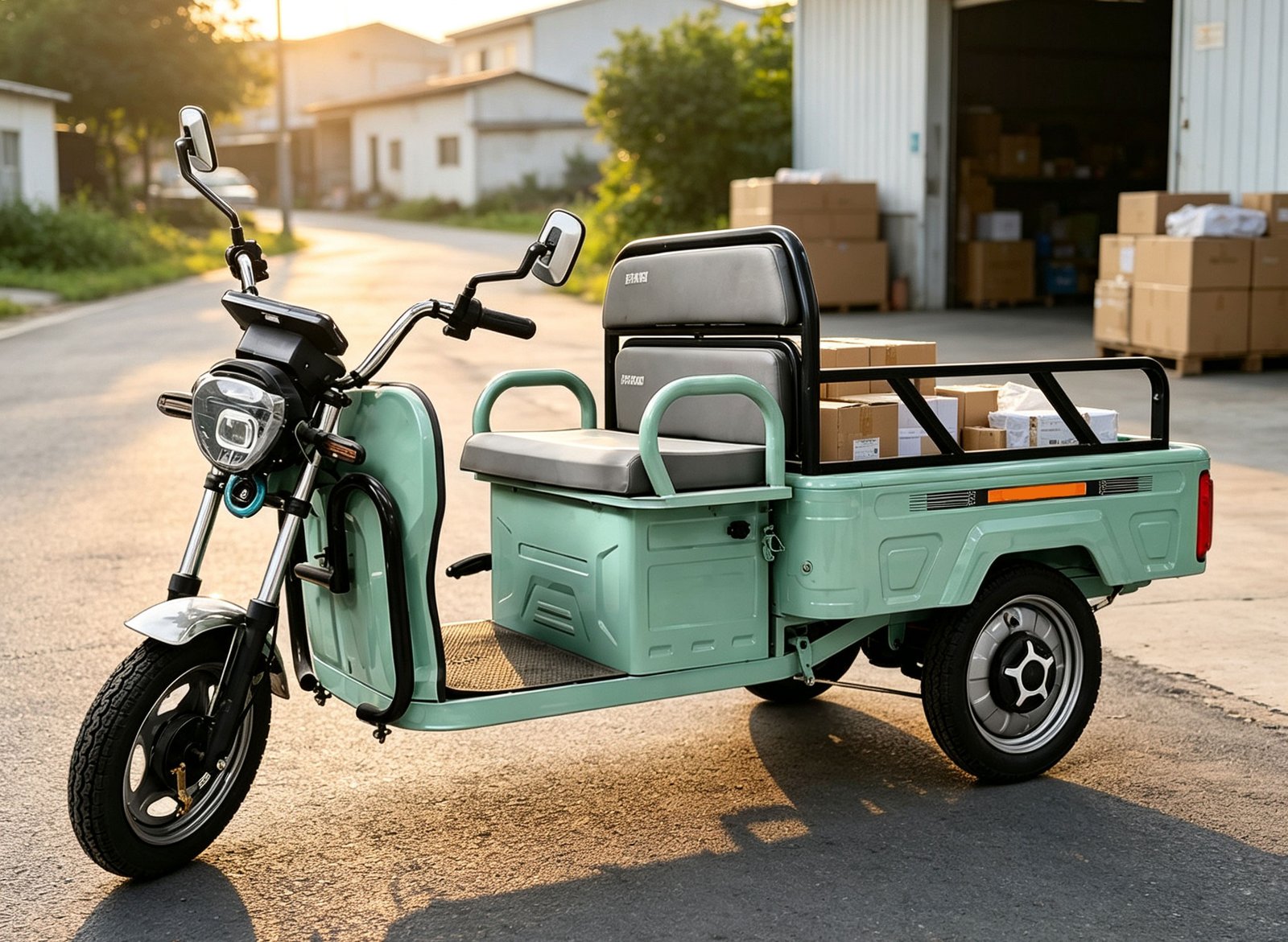 Heavy Duty Electric Tricycle